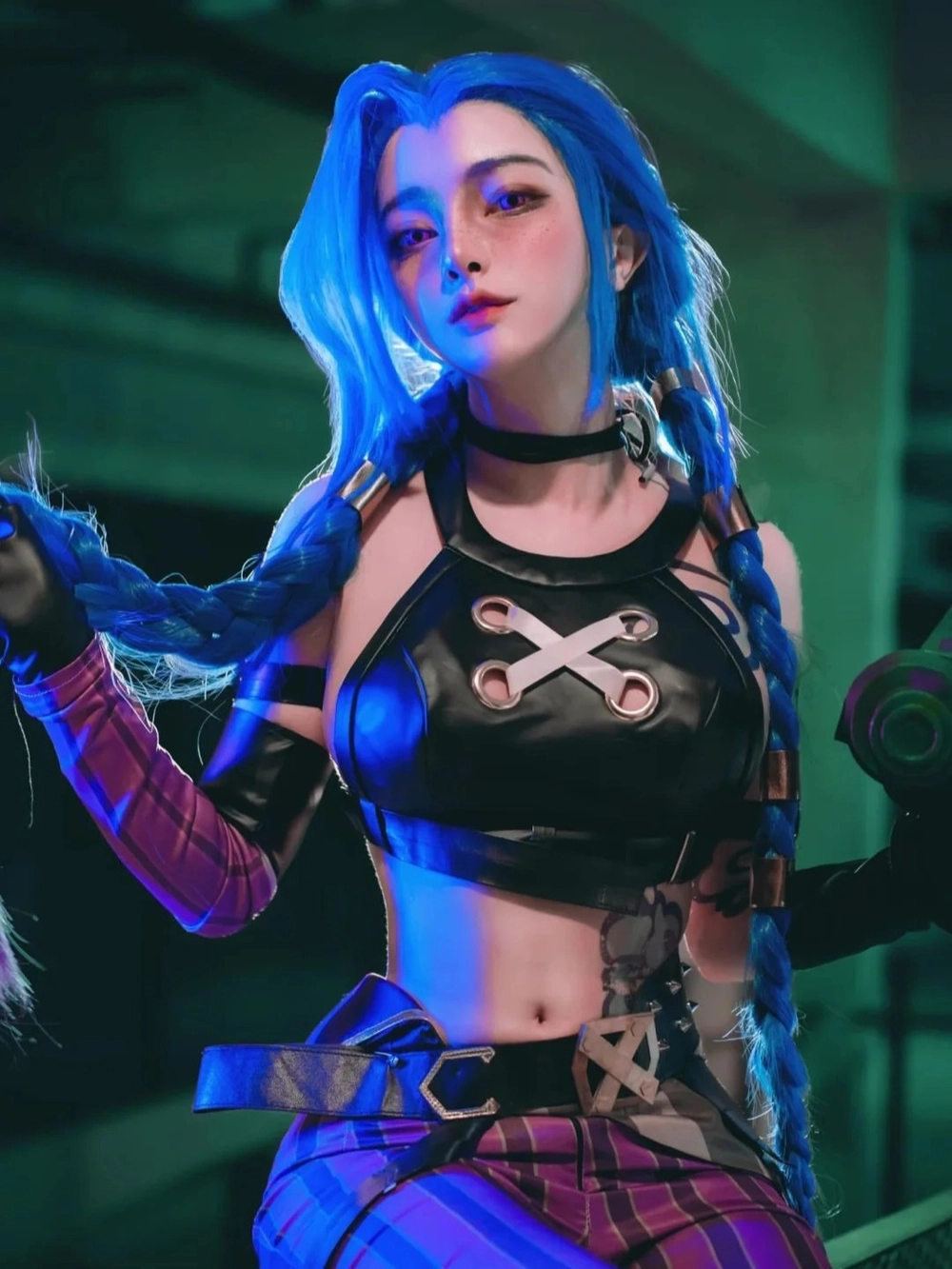 cosplay jinx cực kỳ điên rồ