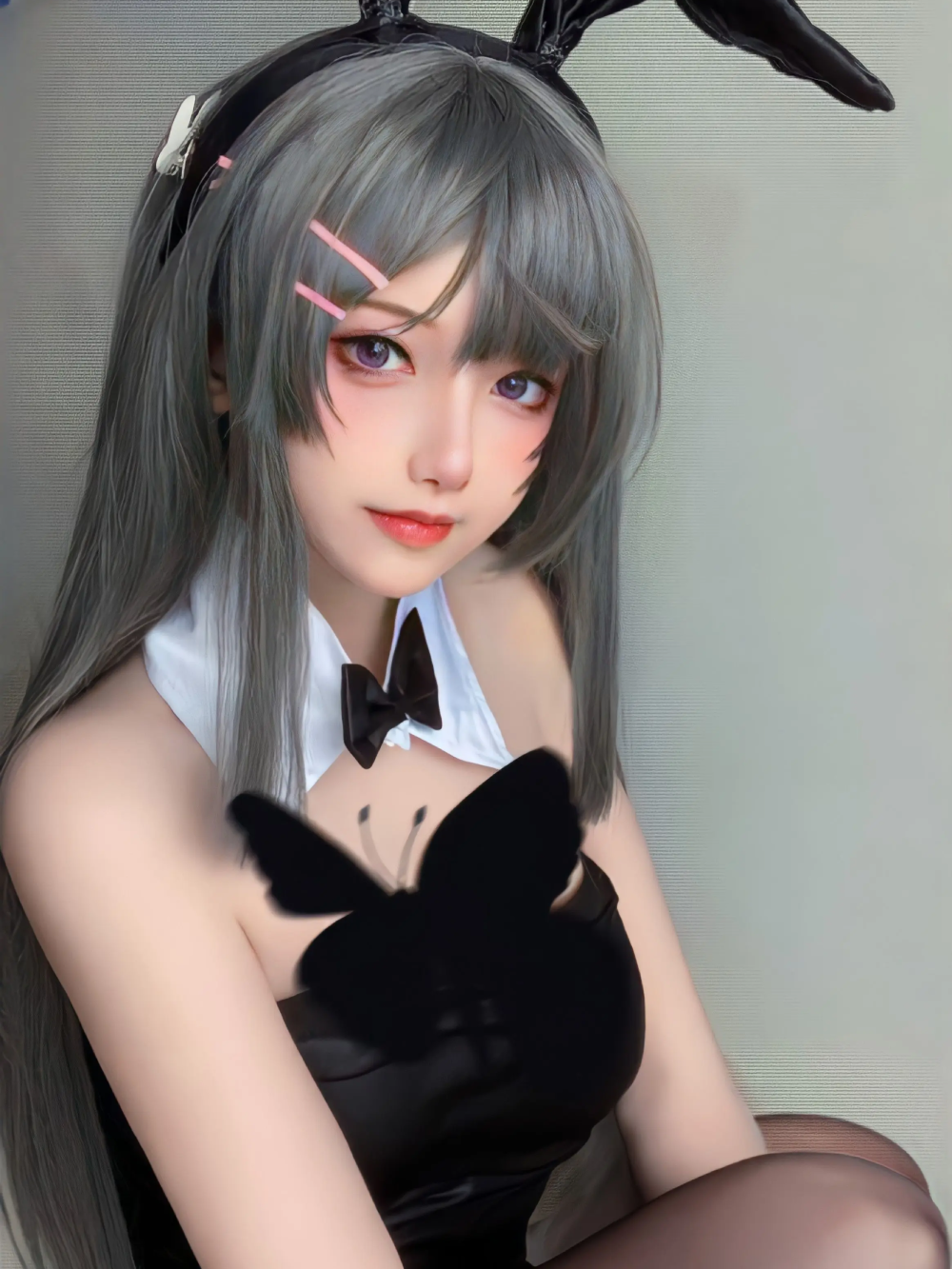 cosplay mai sakurajima ngoài trời