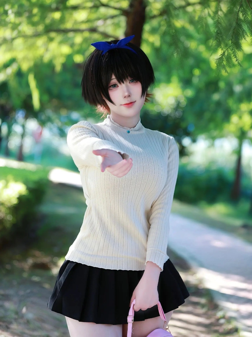 cosplay ruka sarashina phong cách anime