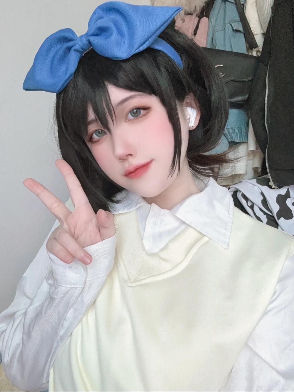 cosplay ruka sarashina tạo dáng ngầu