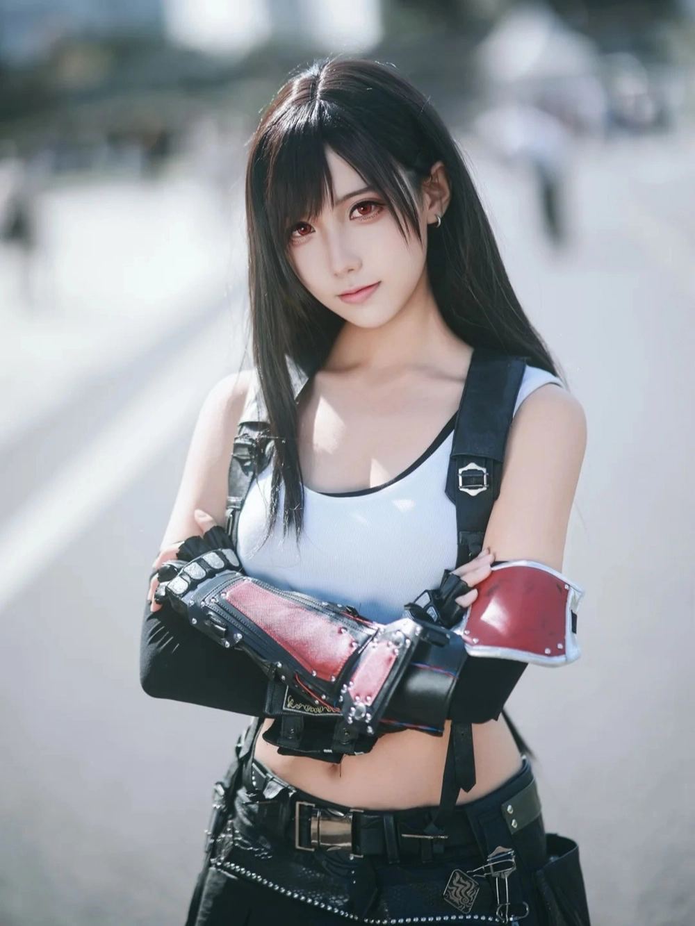 cosplay tifa cute