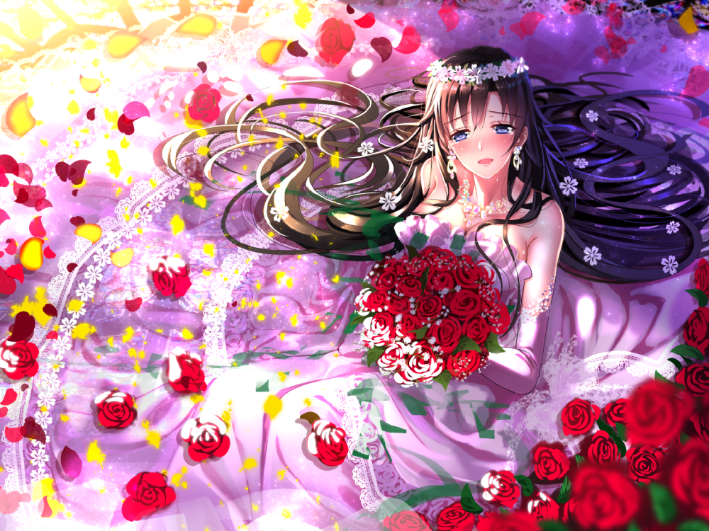 hình ảnh 2 bông hoa hồng