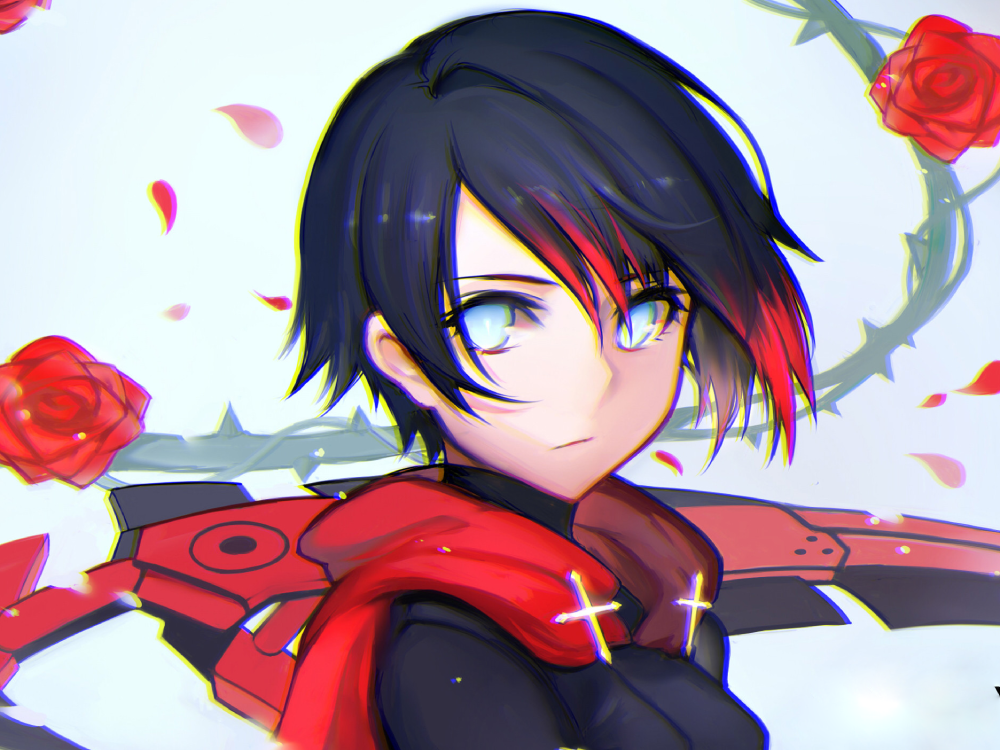 hoa hồng anime nhiều màu