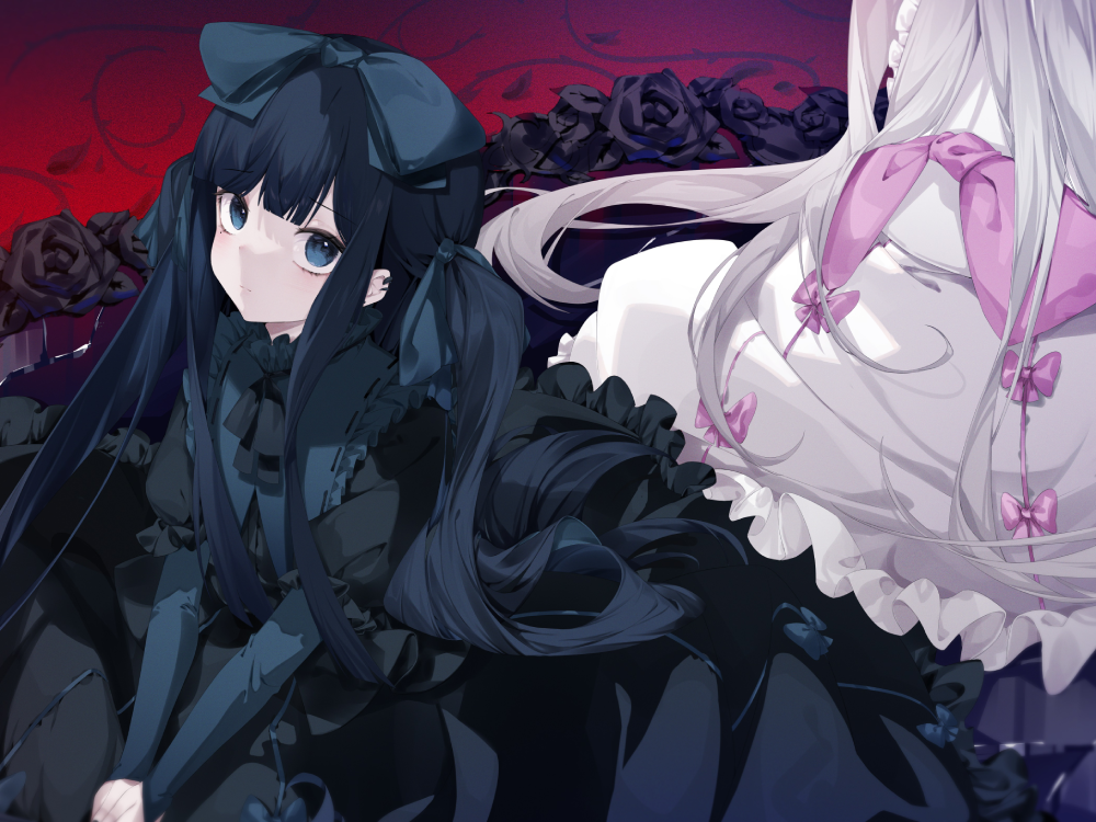 hoa hồng anime pastel