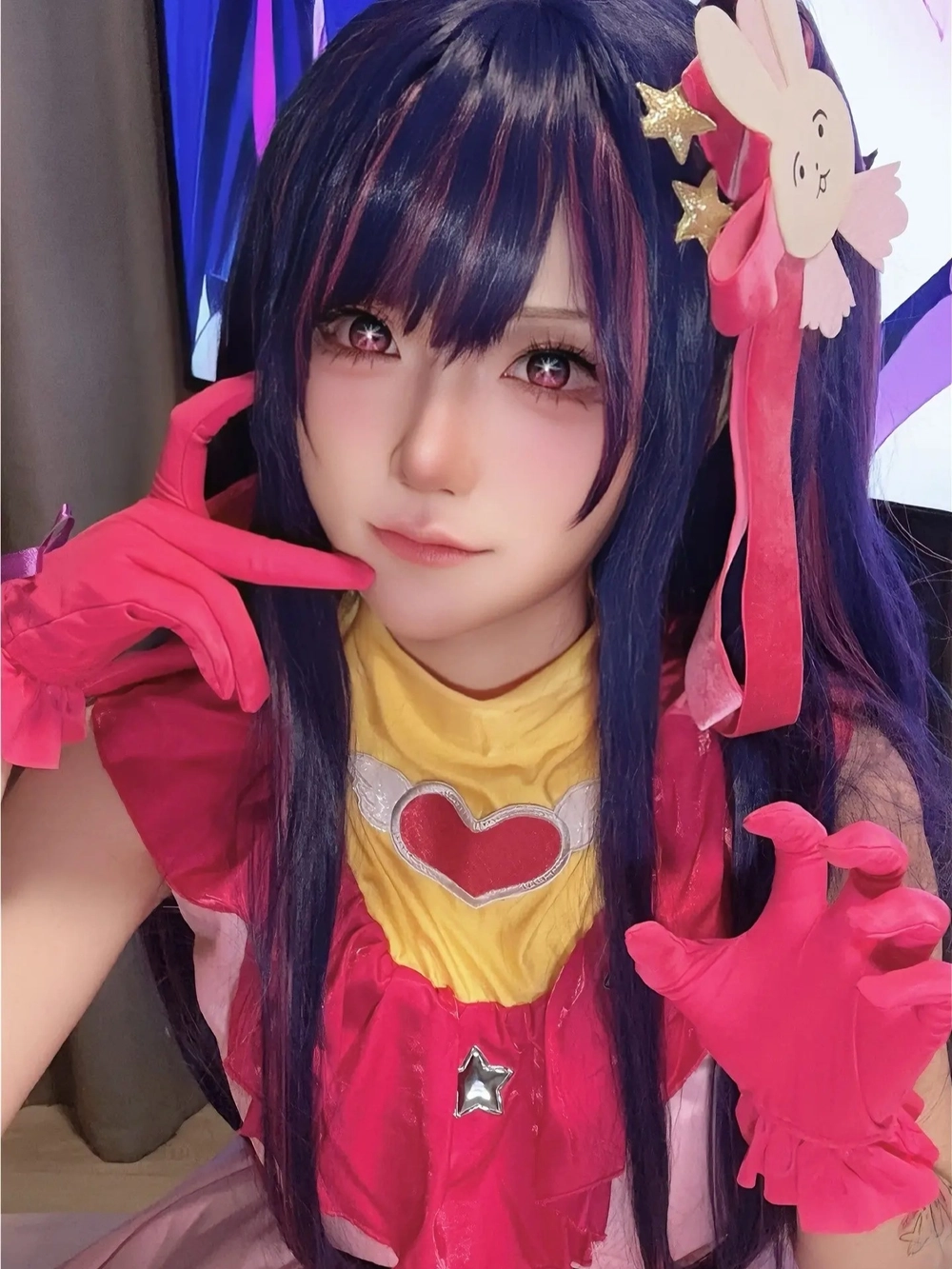 hoshino ai cosplay chibi dễ thương