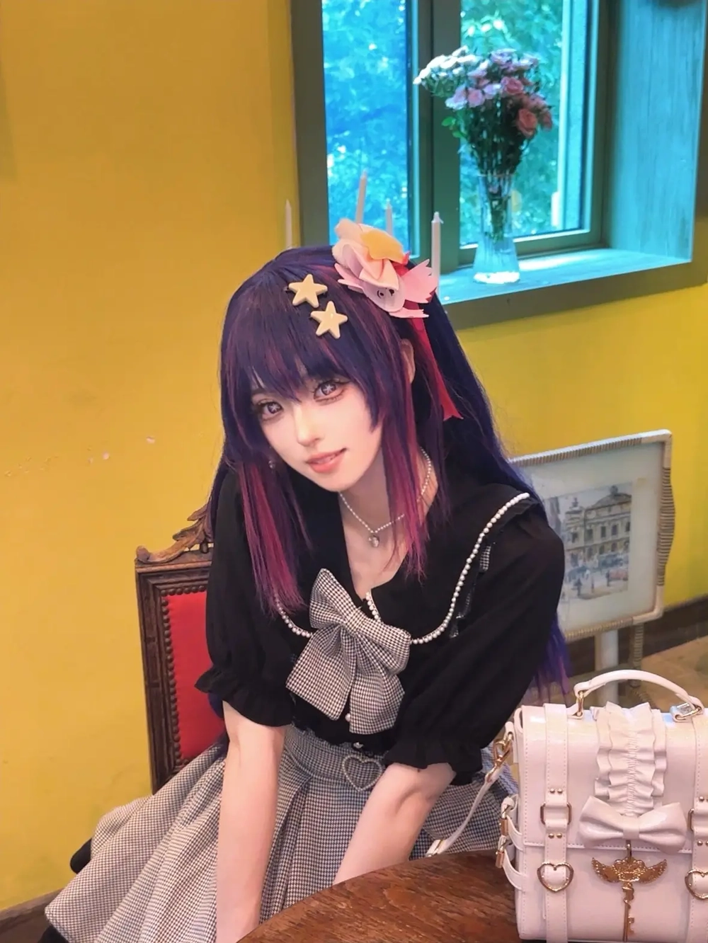 hoshino ai cosplay dễ thương