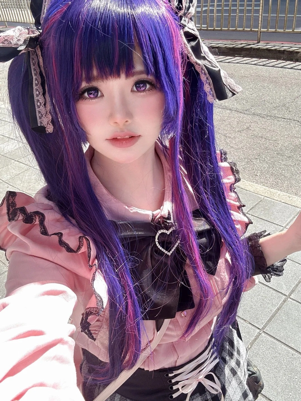 hoshino ai cosplay phiên bản anime