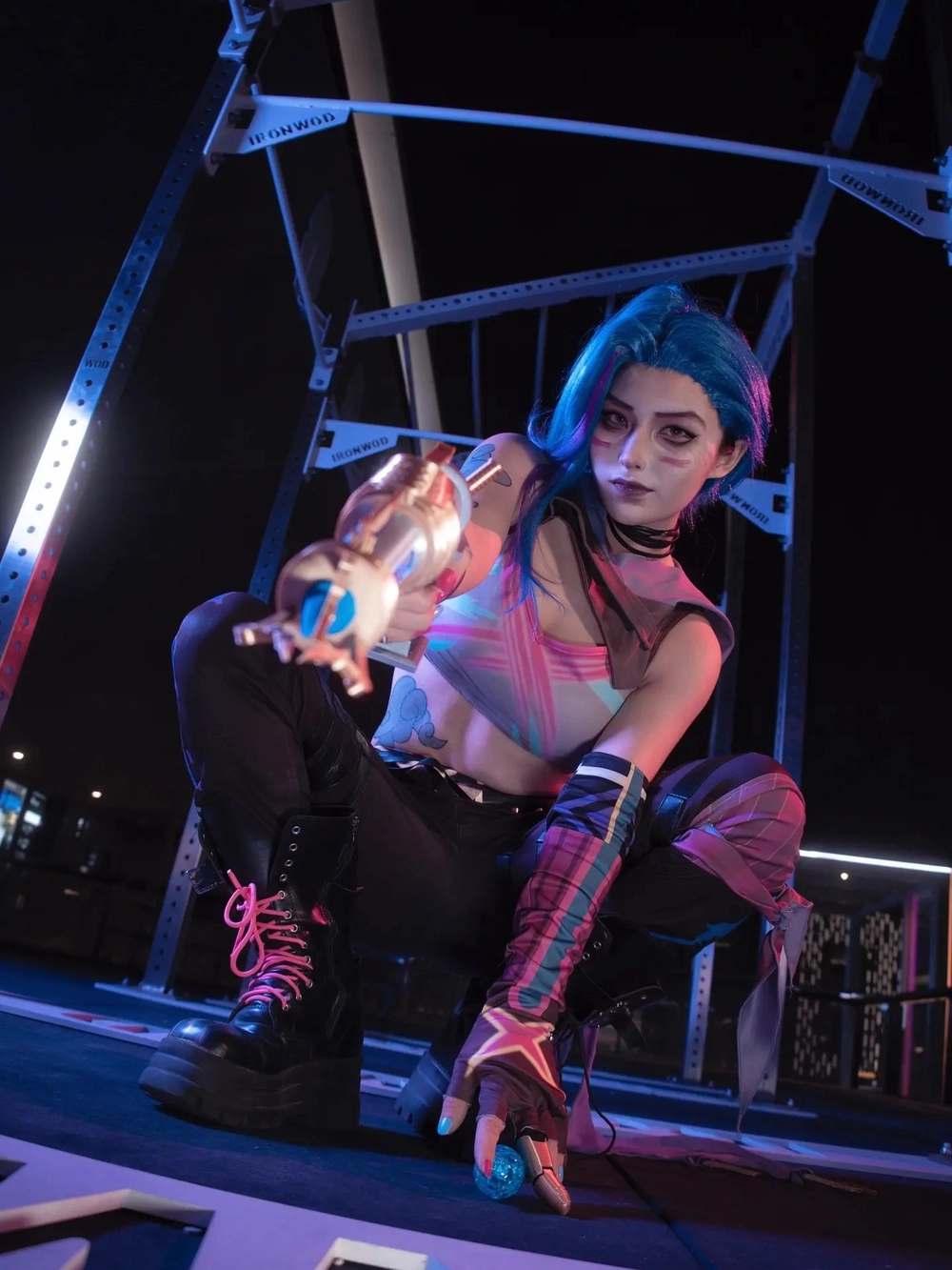 jinx cosplay lol dễ thương