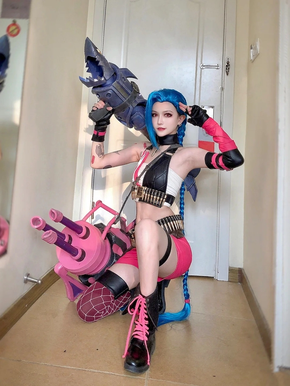 jinx cosplay lol đẹp