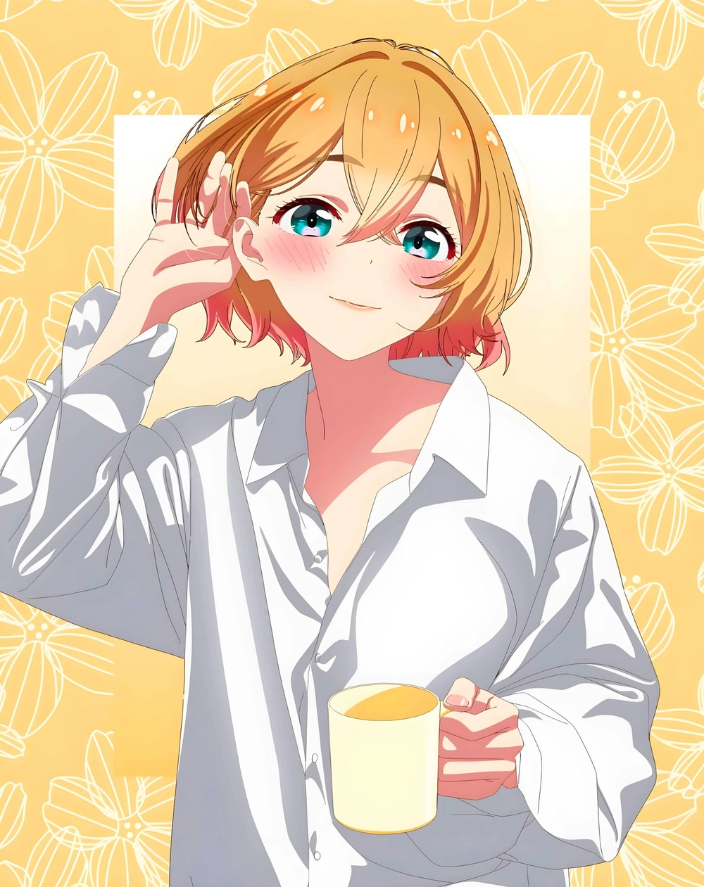 mami nanami ánh mắt dịu dàng