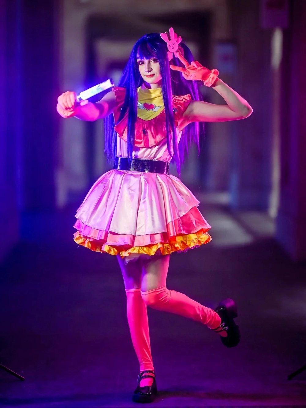 oshino ai hoshino cosplay phiên bản anime