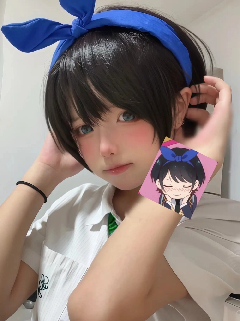 ruka sarashina cosplay váy xinh