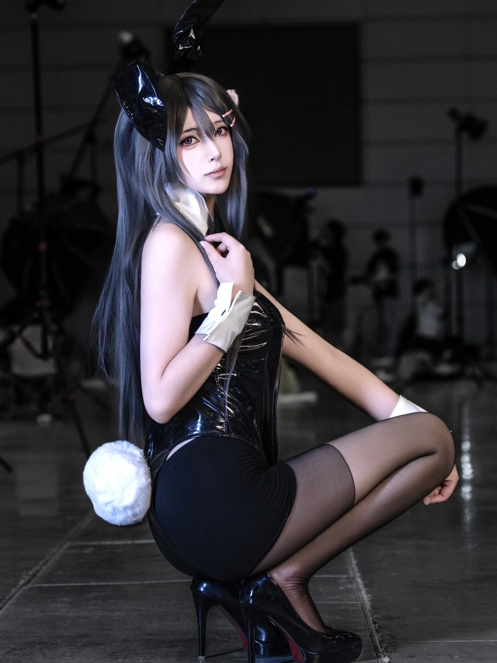 sakurajima mai cosplay chân thực