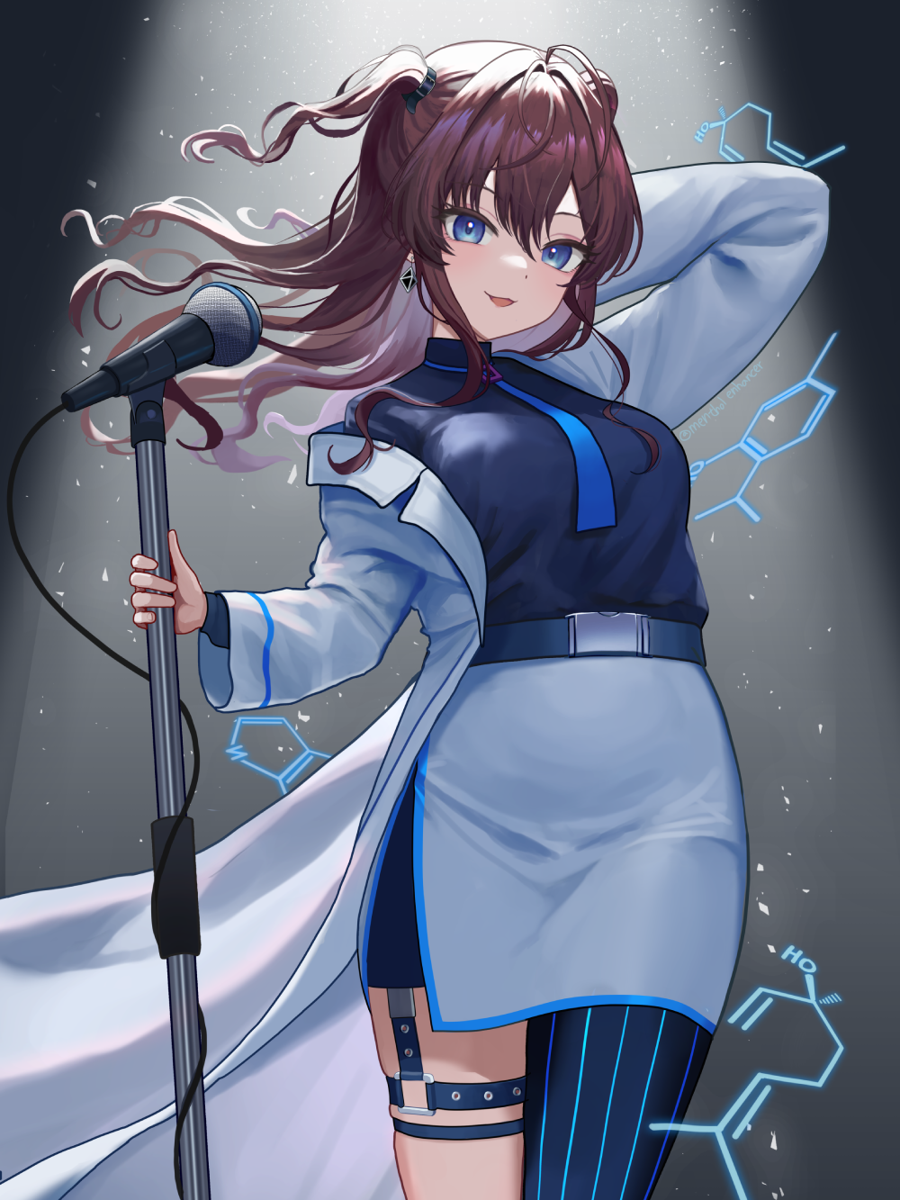 shiki ichinose ánh mắt sắc