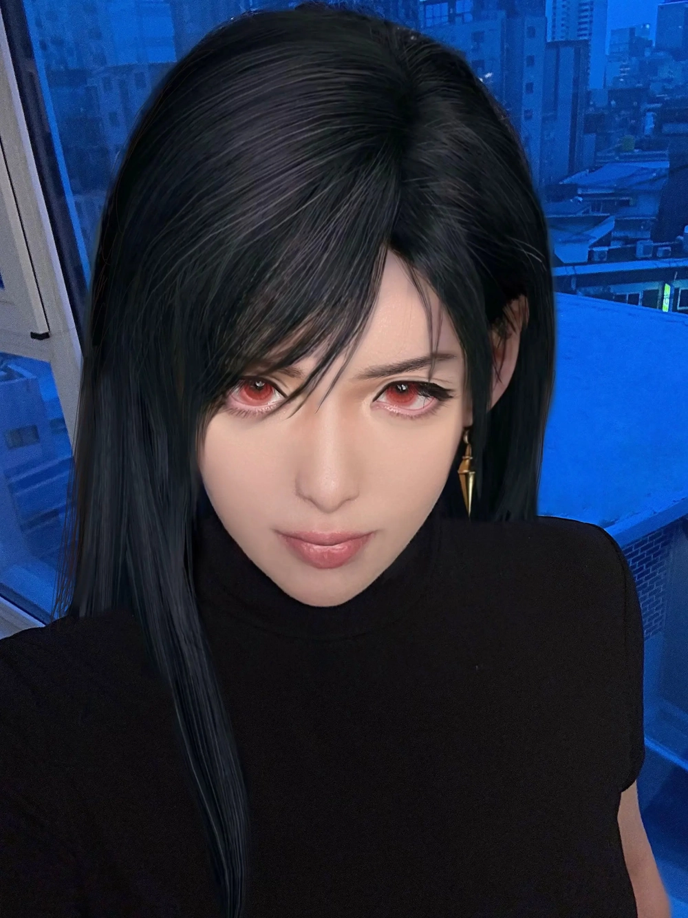 tifa cosplay dễ thương