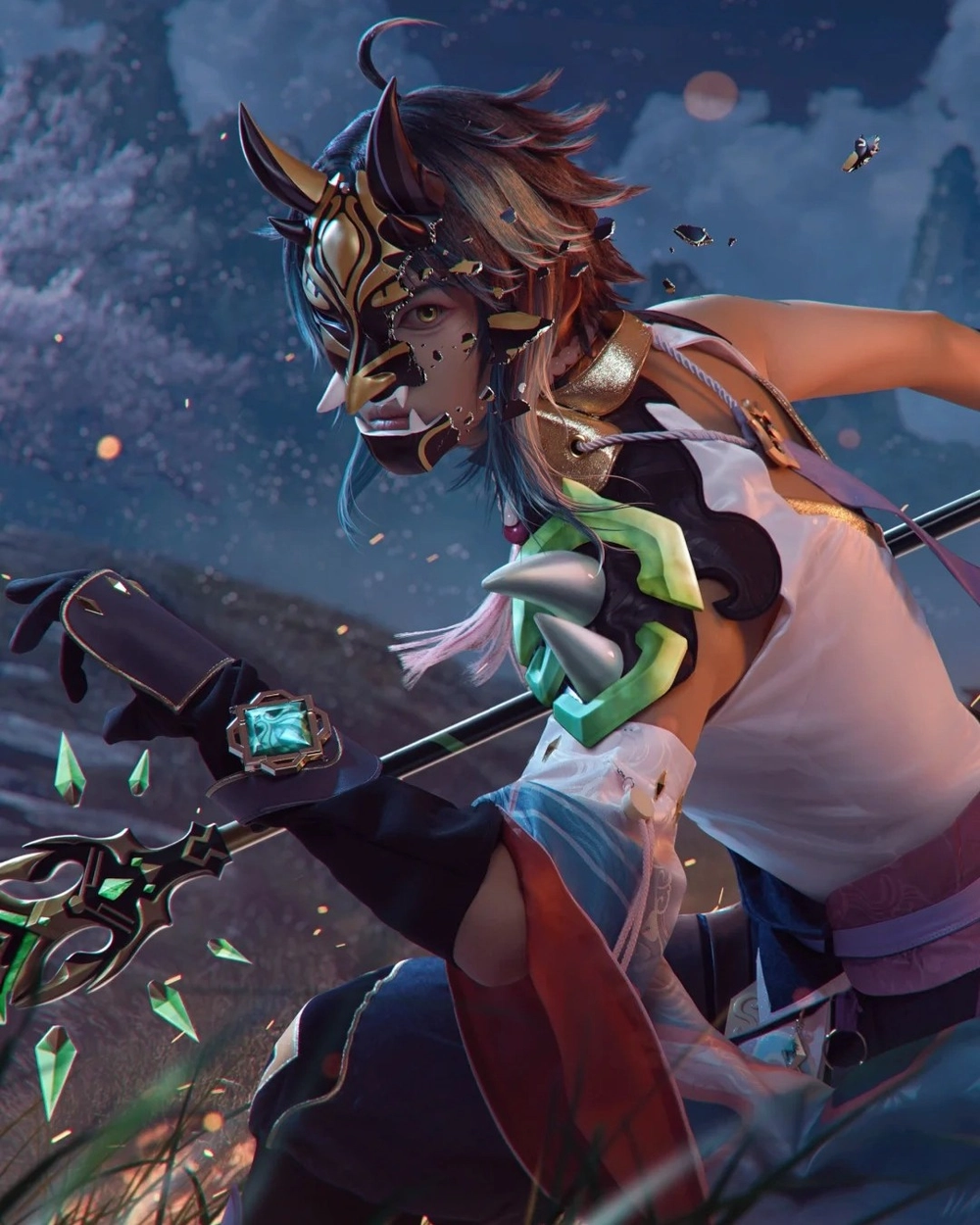 xiao cosplay concept độc lạ