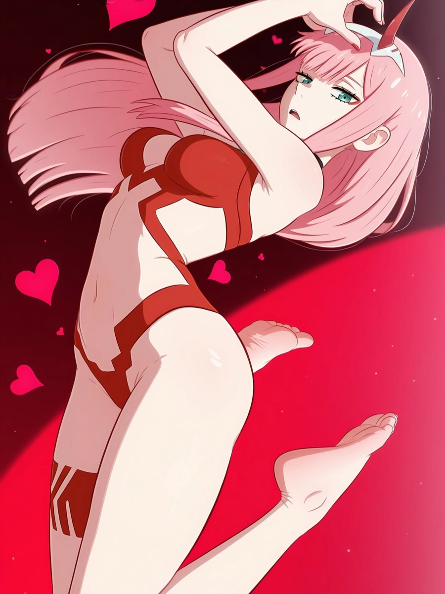 zero two sexy pose