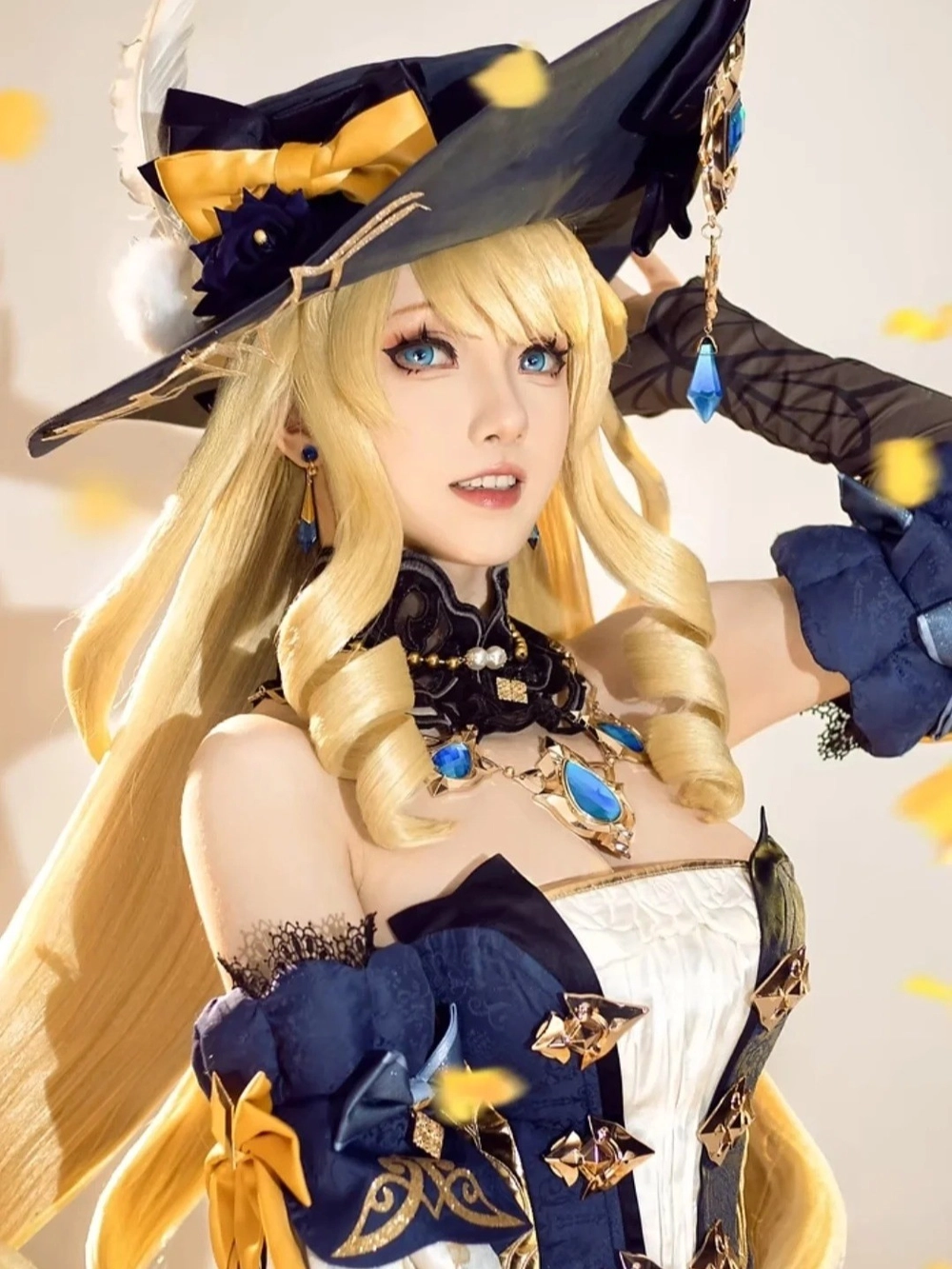 ảnh navia cosplay đầy màu sắc